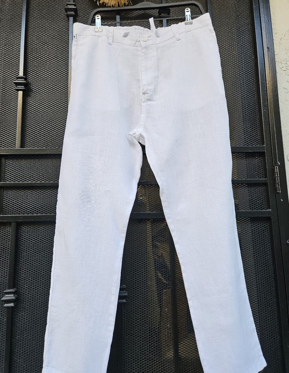 Polo Ralph Lauren Pants White Drawstring Tapered Men Size W33 L34 (Fits Like 29) - Picture 5 of 16